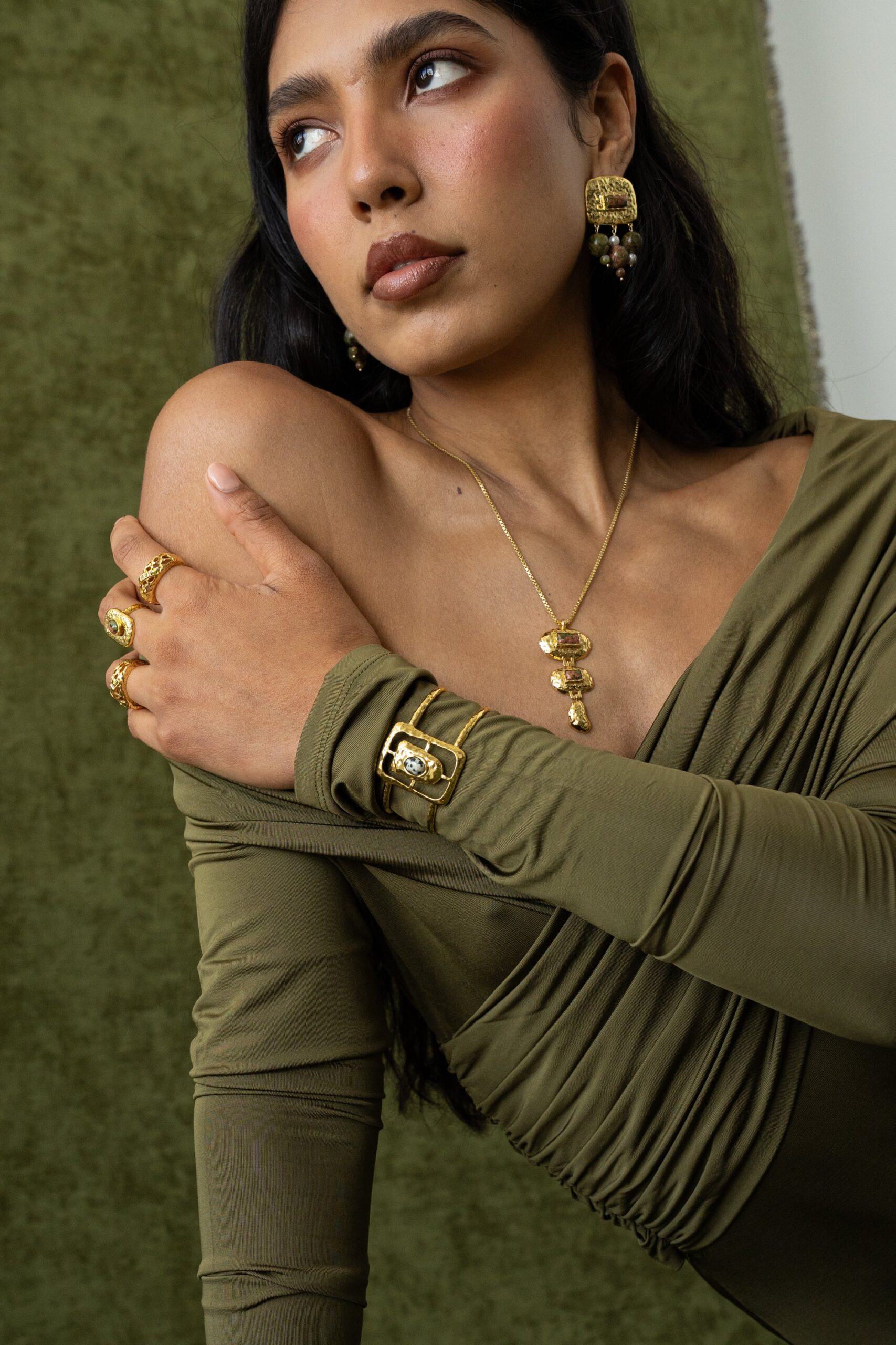 Celeste Earrings | Gold - Image 6