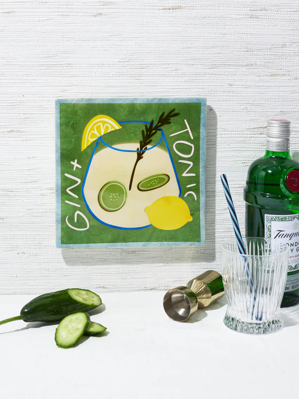 Happy Hour Wall Art | Gin & Tonic - Image 2