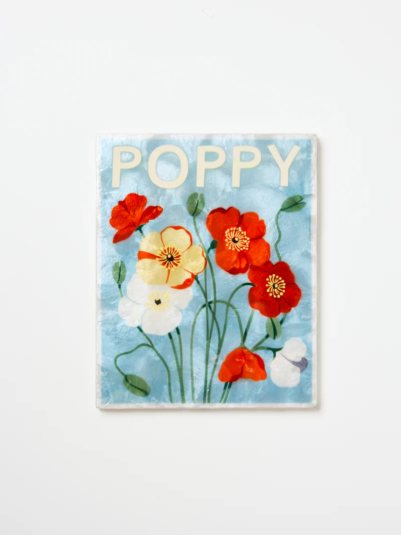 Market Wall Art | Poppy