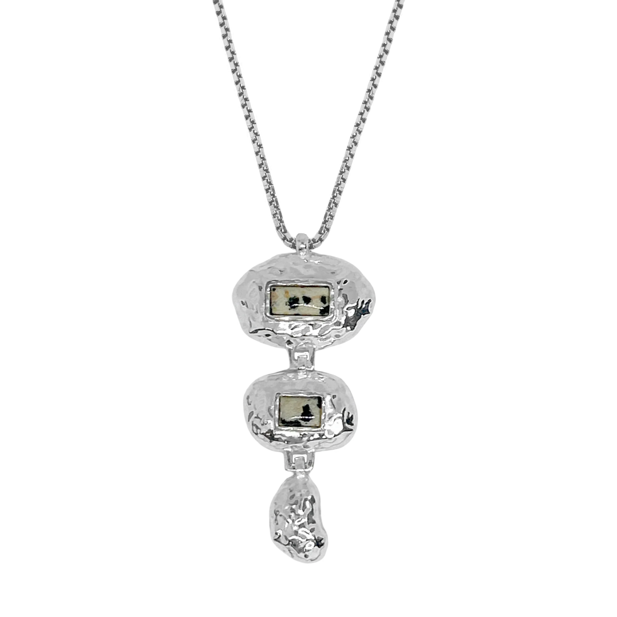 Olive Necklace | Silver