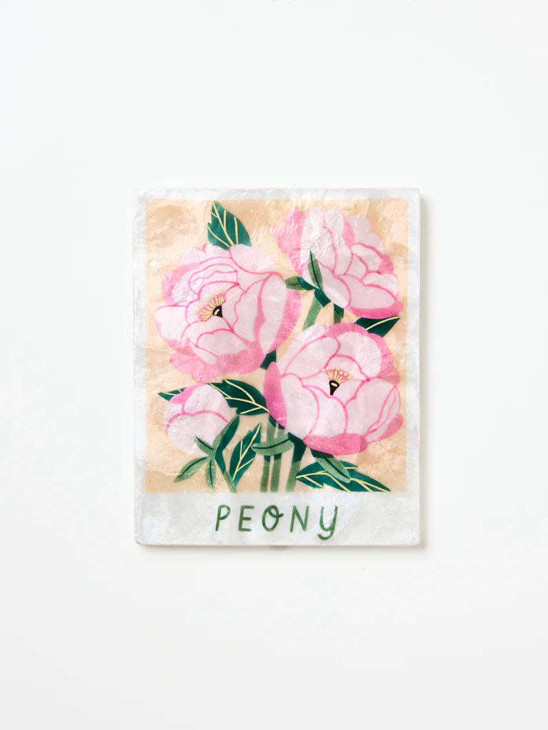 Market Wall Art | Peony
