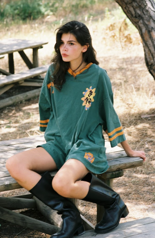 77 Sun Team Tee Dress | Green