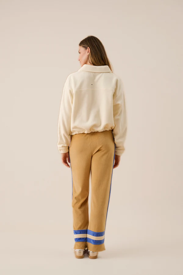 Sherpa Zip Through Jacket | Coconut - Image 7
