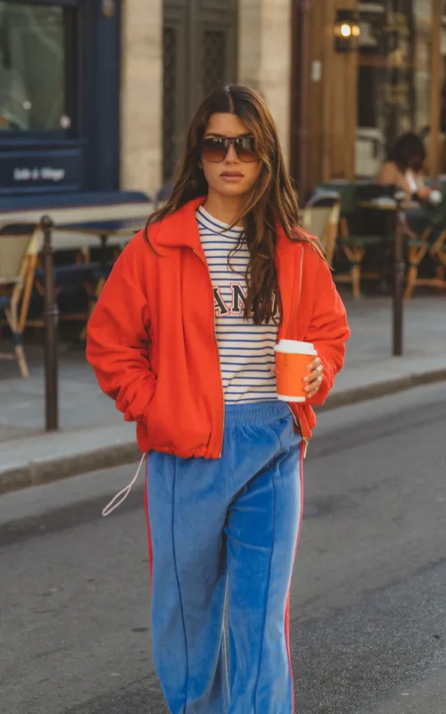 Sherpa Zip Through Jacket | Red Alert