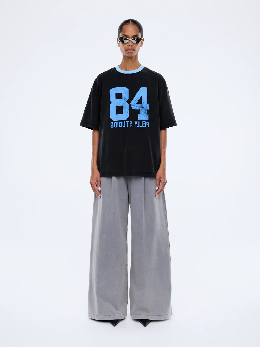 Sophia Relaxed Tee | Vintage Black - Image 2