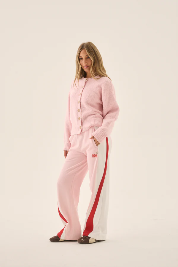Aimes Shell Cardigan | Ballet Pink - Image 5