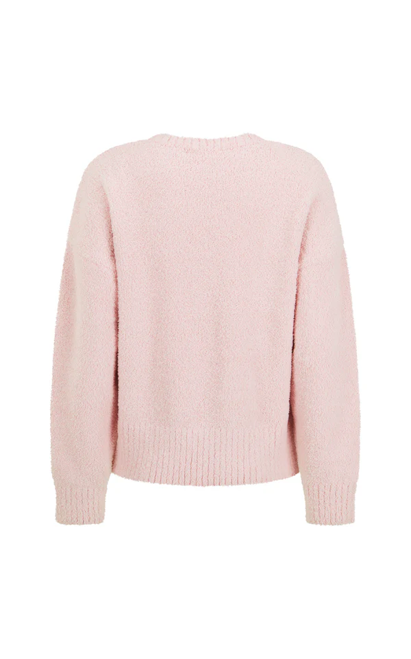 Aimes Shell Cardigan | Ballet Pink - Image 8