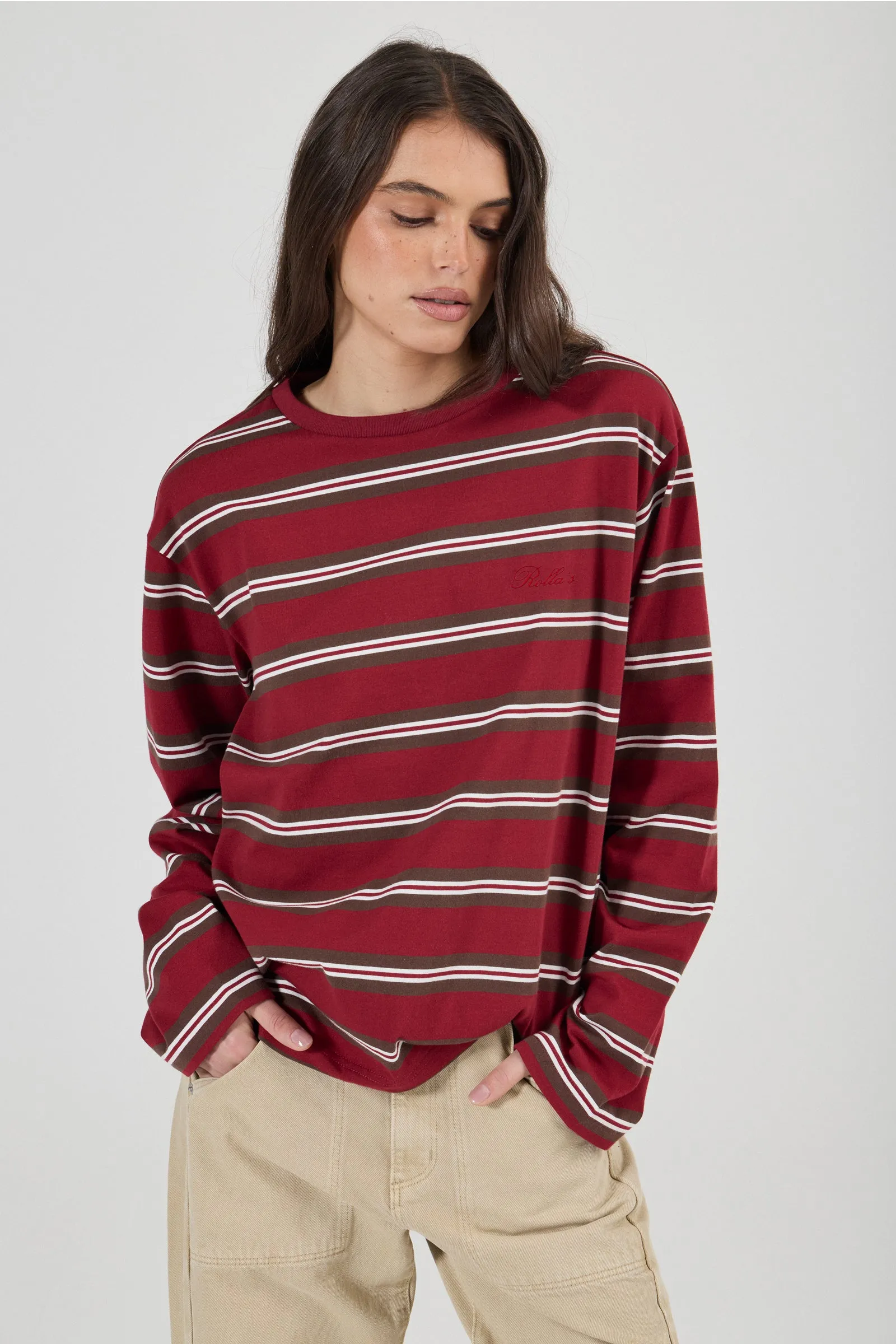Big City LS Tee | Stripe