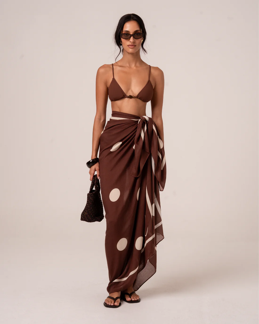 Choc Dot Sarong