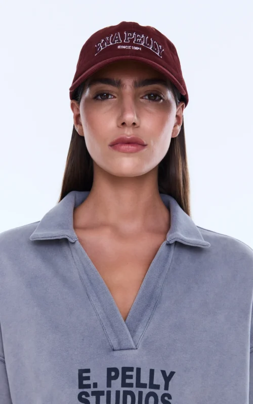 EP Collegiate Cap | Deep Cherry