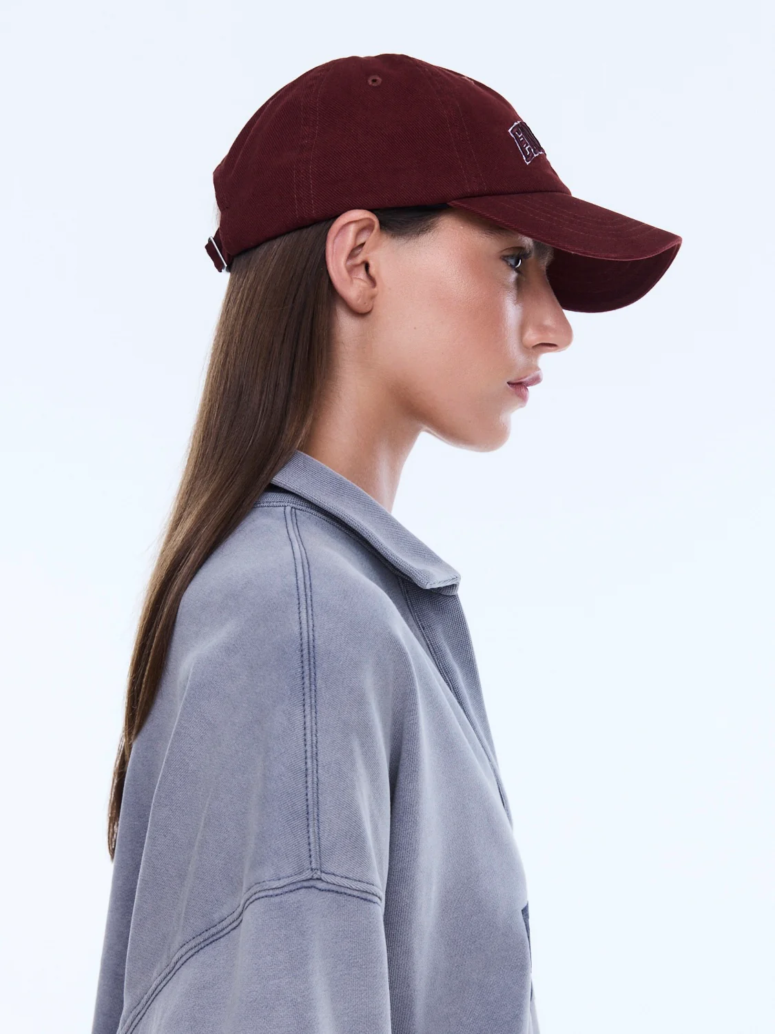 EP Collegiate Cap | Deep Cherry - Image 2