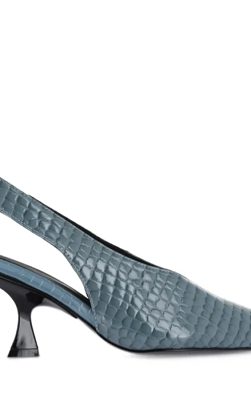 Evette | Denim Croc
