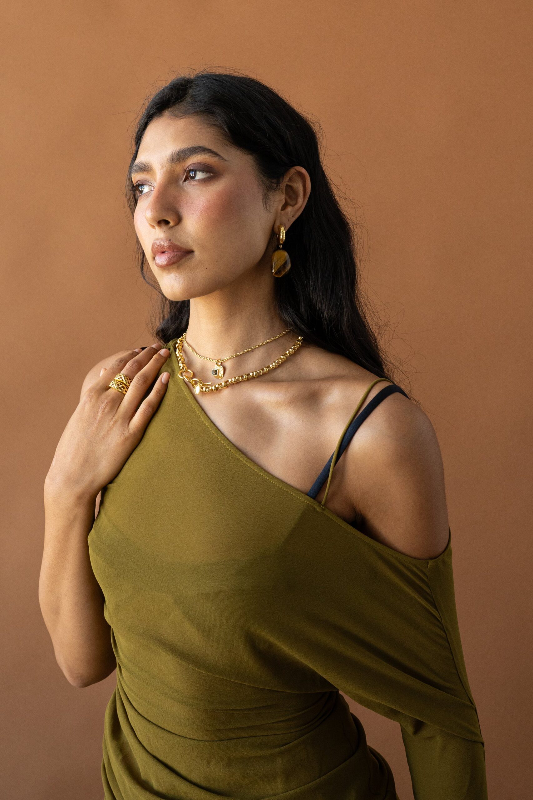 Georgia Earrings | Gold - Image 7