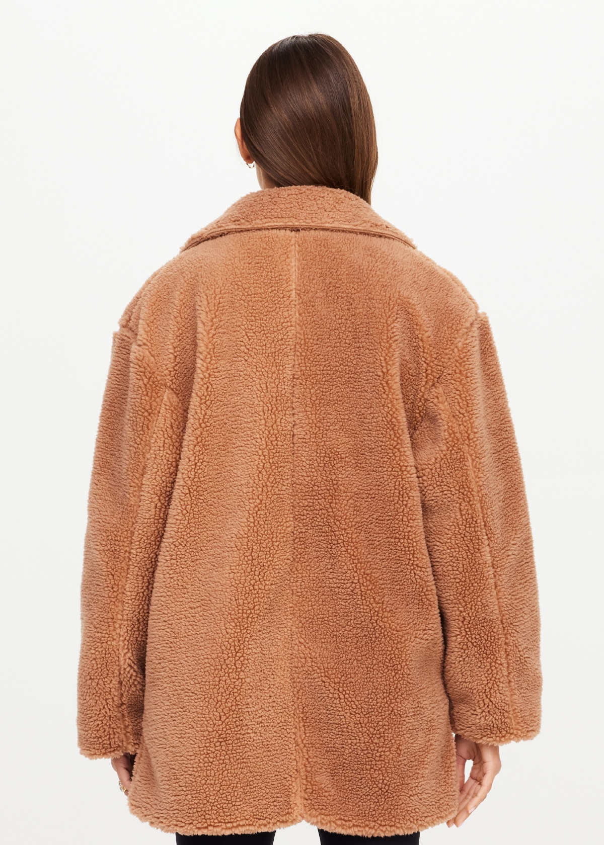 Gracie Teddy Coat | Chai - Image 4