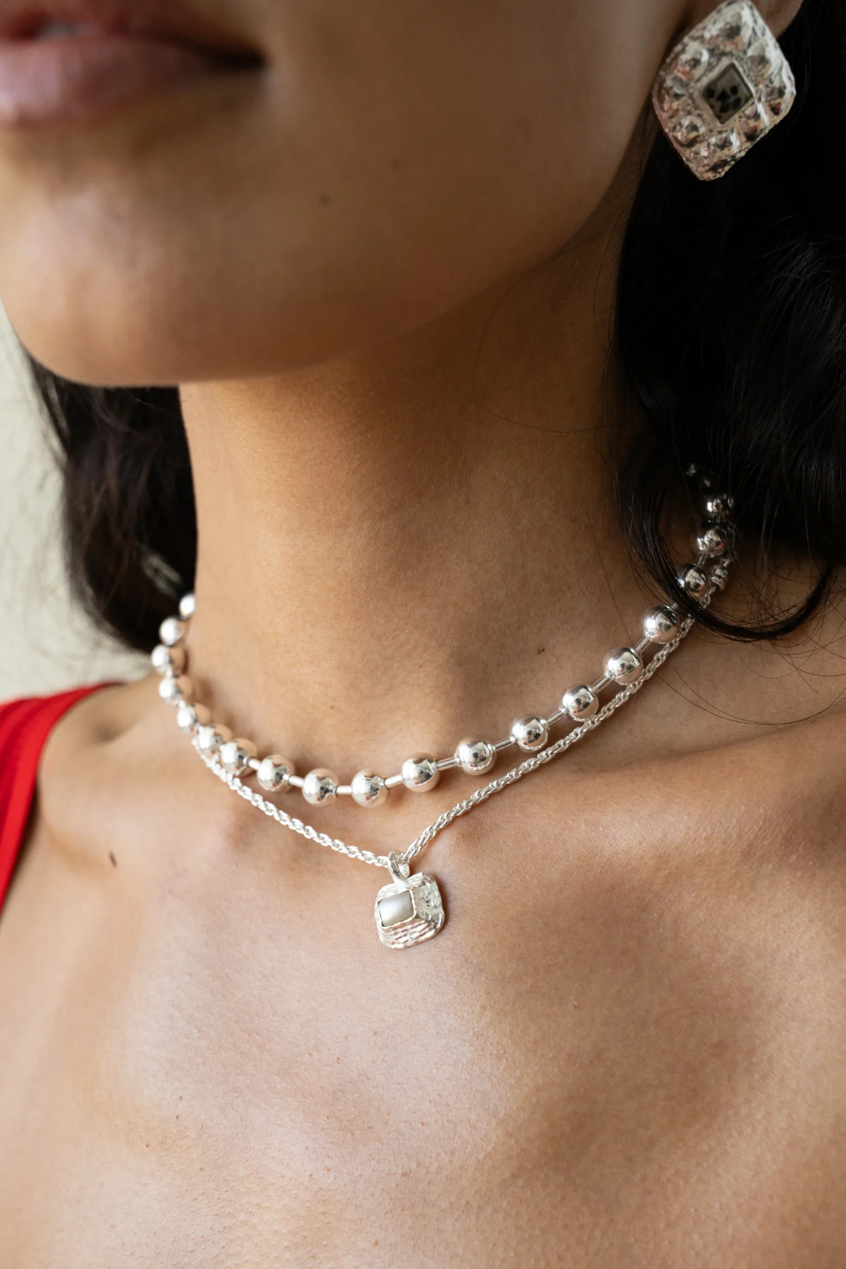 Nara Necklace | Silver - Image 2