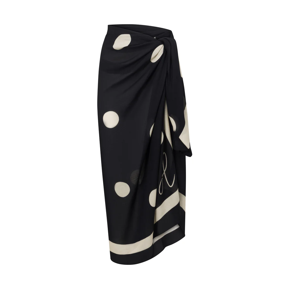 Noir Dot Sarong - Image 3