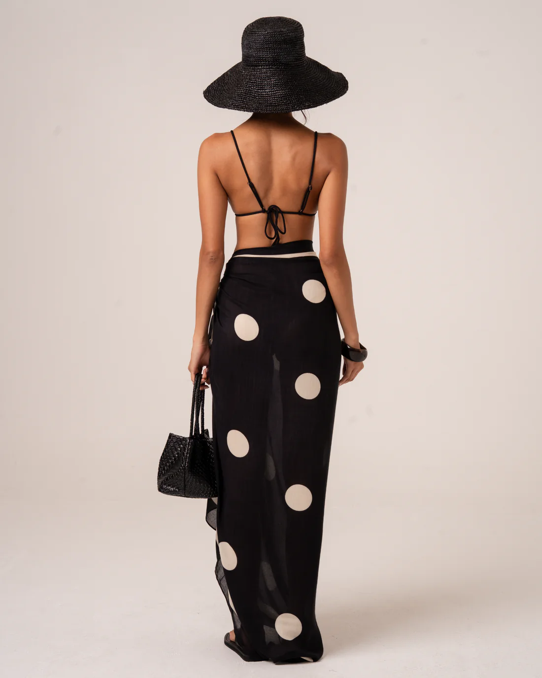 Noir Dot Sarong - Image 2