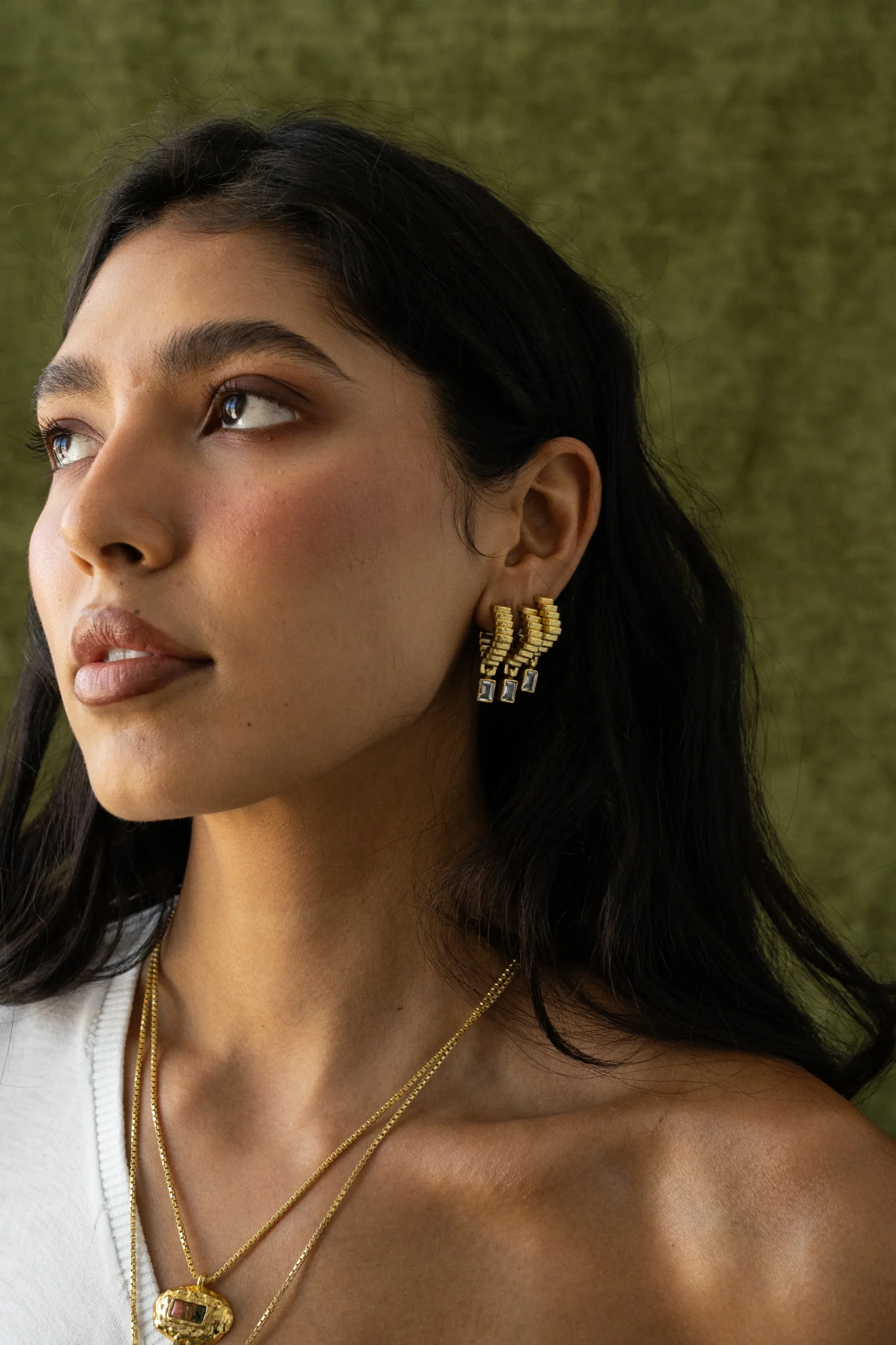Odette Earrings | Gold - Image 2