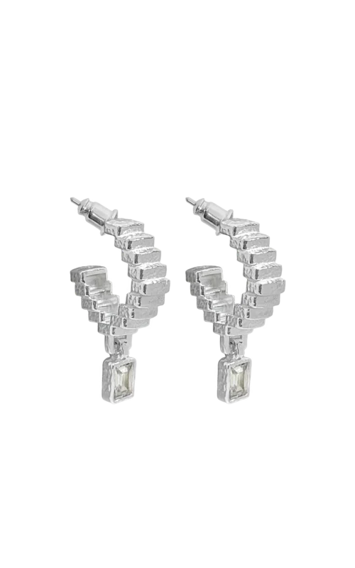 Odette Earrings | Silver