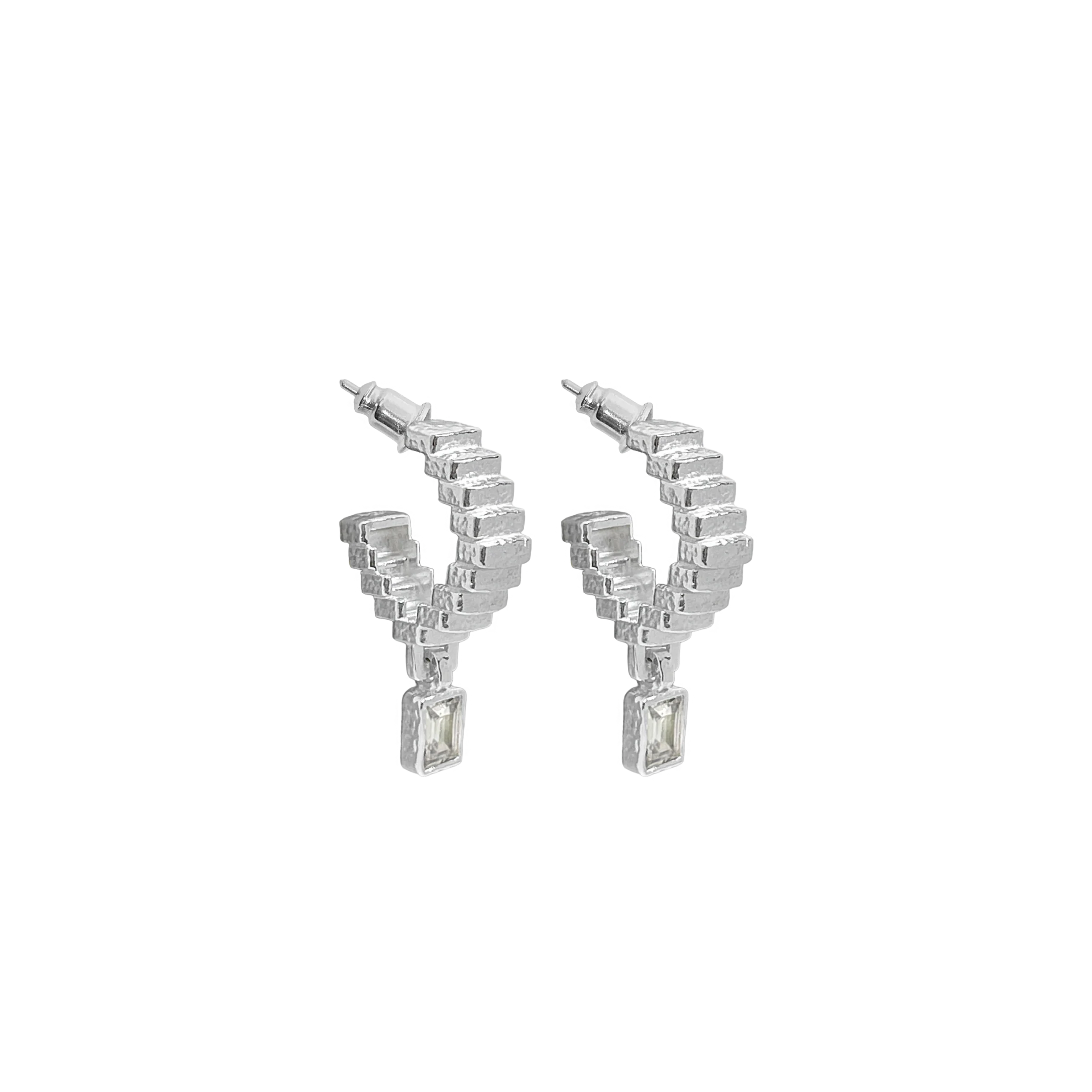 Odette Earrings | Silver