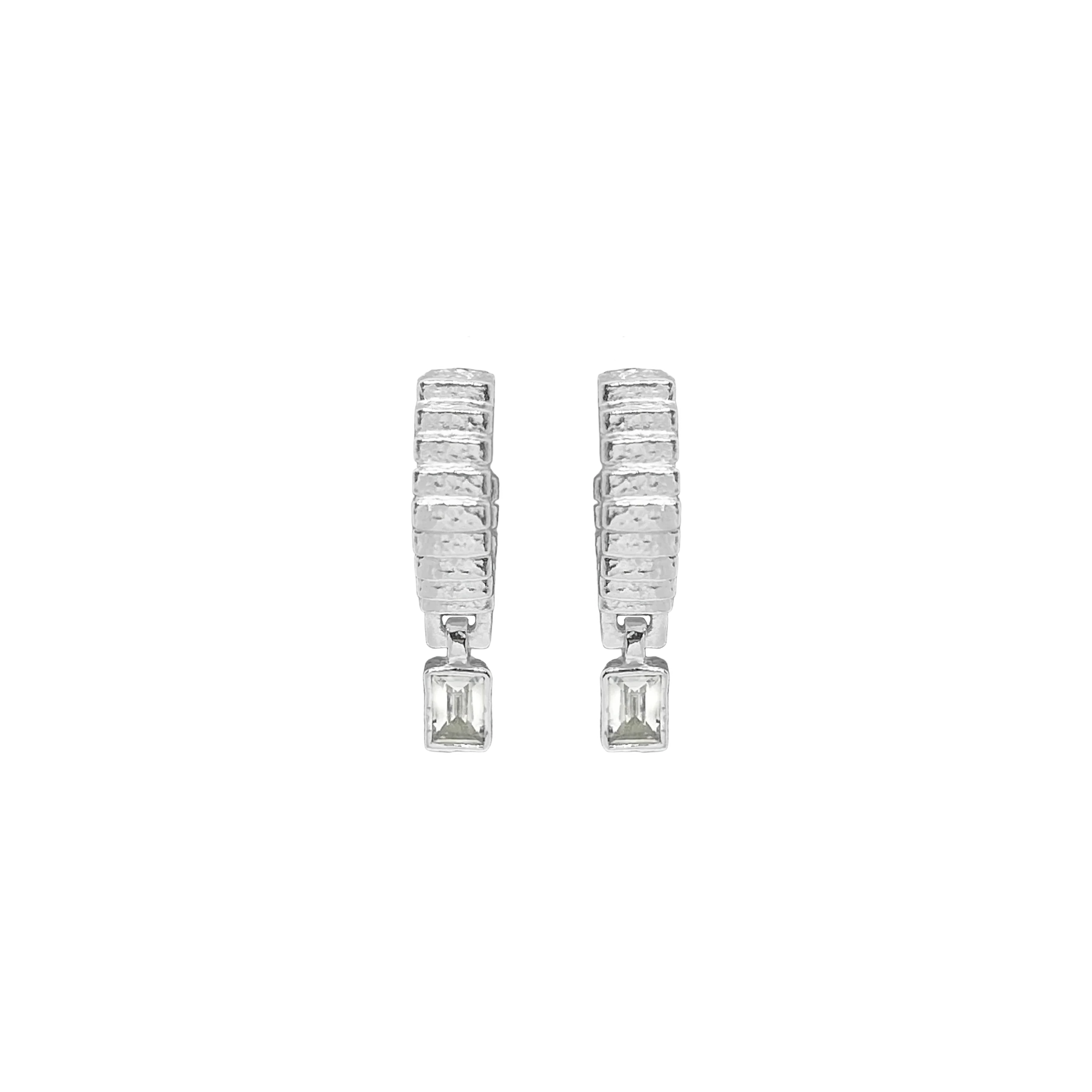 Odette Earrings | Silver - Image 3