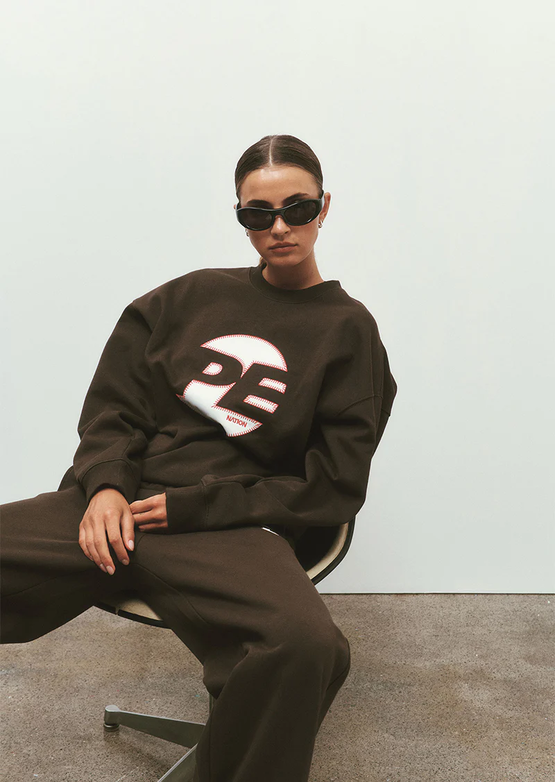 Oversized Sweat | Coffee - Image 2