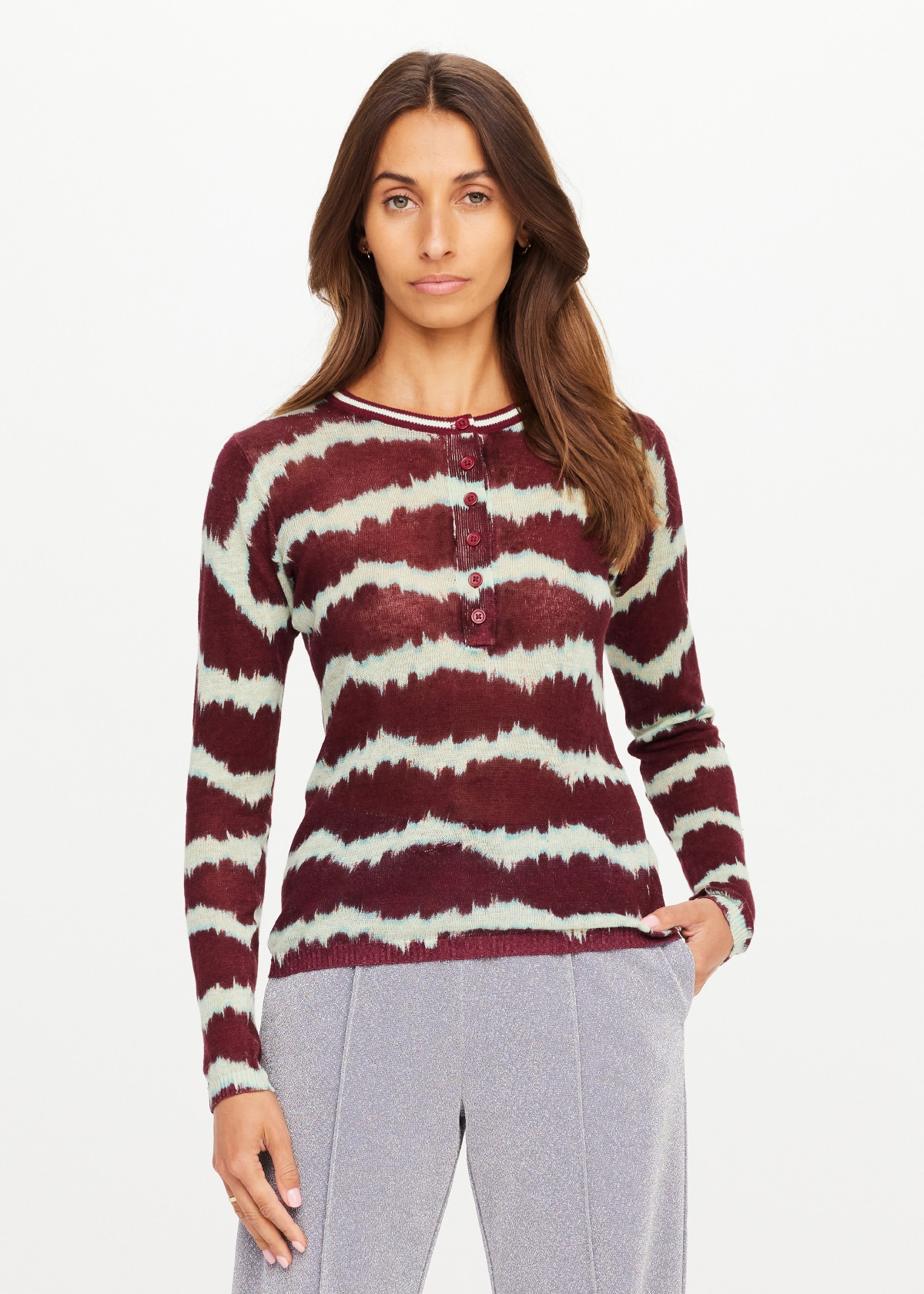 Rio Eli Long Sleeve Knit | Tie Dye - Image 2