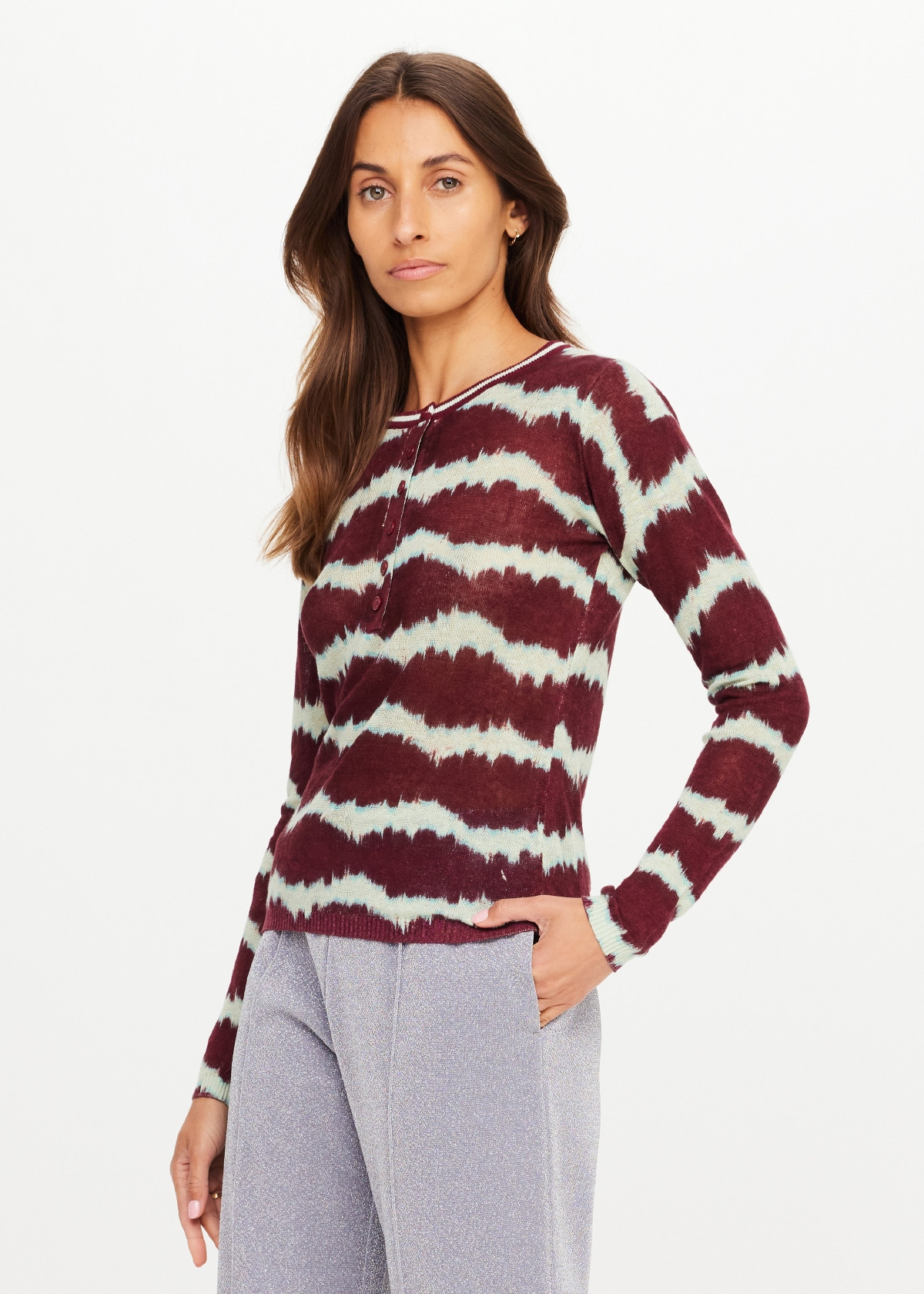 Rio Eli Long Sleeve Knit | Tie Dye - Image 4