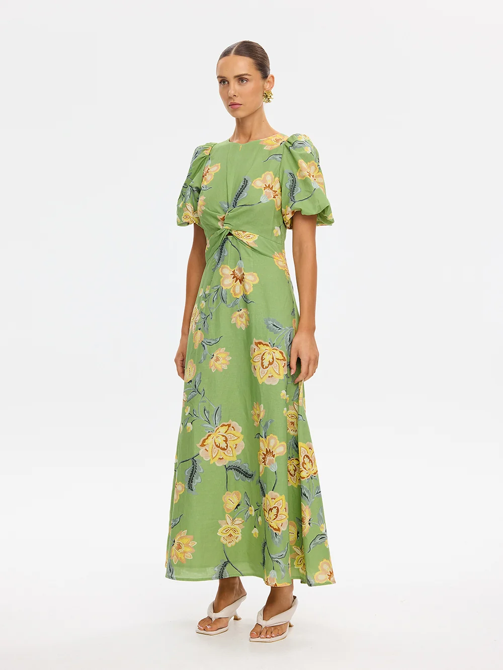 Eve Maxi Dress | Green - Image 2