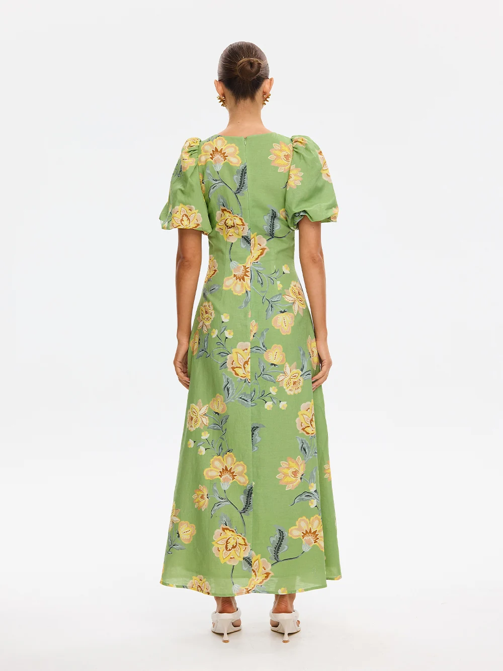 Eve Maxi Dress | Green - Image 3