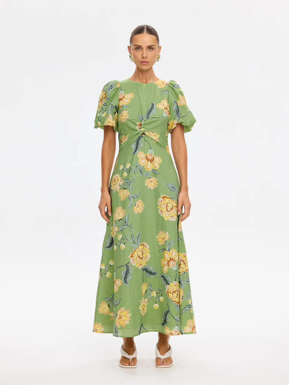 Eve Maxi Dress | Green - Image 5