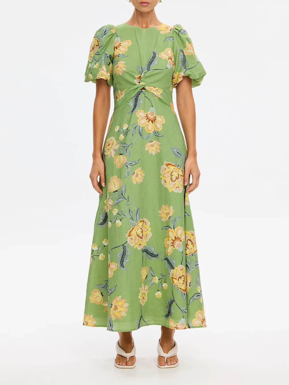 Eve Maxi Dress | Green - Image 6
