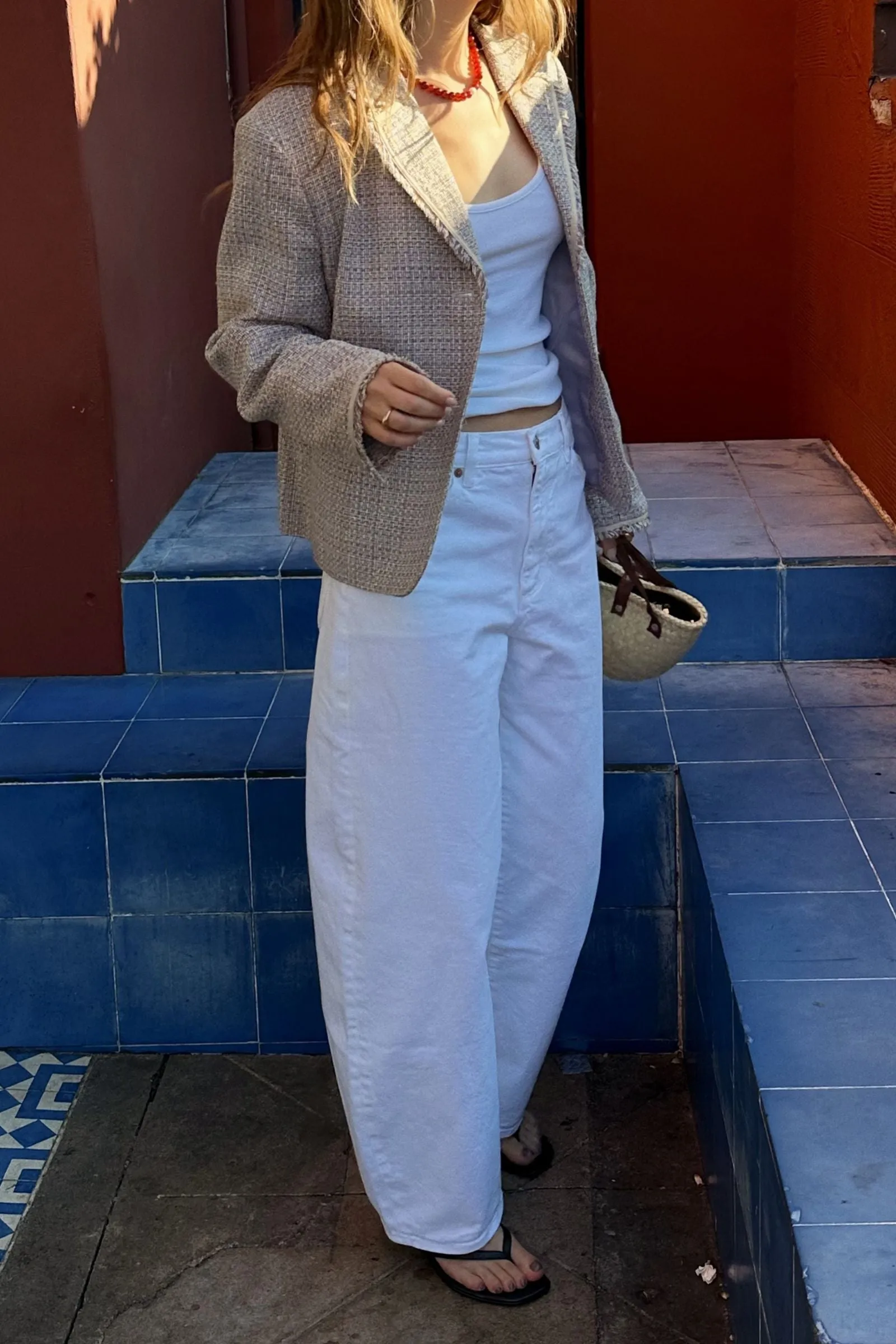 Gigi Barrel | Vintage White