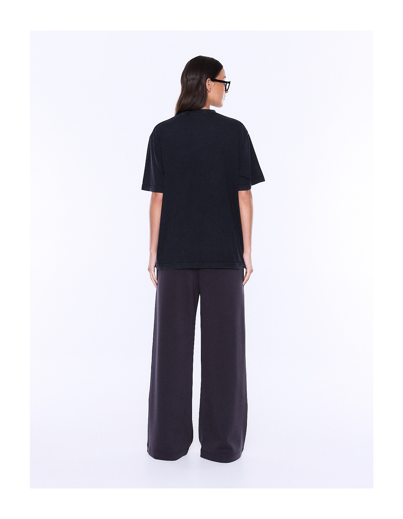 Ivy Relaxed Tee | Vintage Black/EP Cheetah - Image 4
