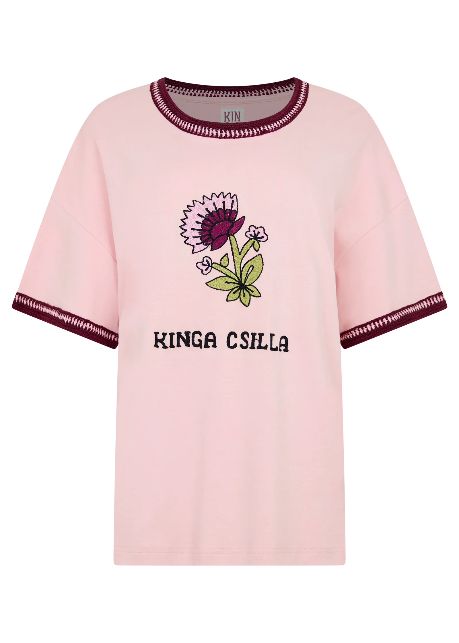 Loto Allora Tee | Pink - Image 2