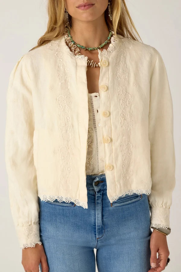 Otelo Jacket | Ivory - Image 2