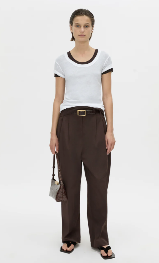 Lola Relaxed Pant | Hickory - Image 2