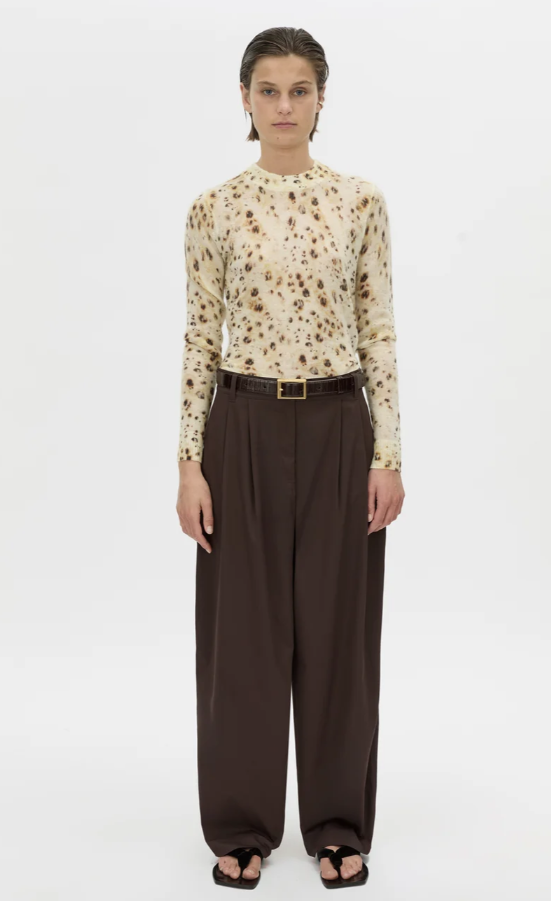 Lola Relaxed Pant | Hickory - Image 6