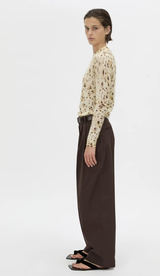 Lola Relaxed Pant | Hickory - Image 5