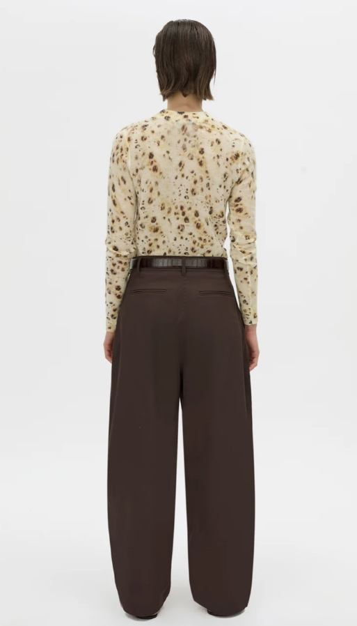 Lola Relaxed Pant | Hickory - Image 4
