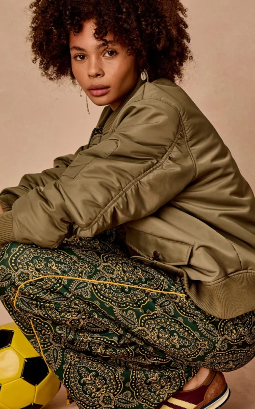 Tribute Bomber Jacket | Olive