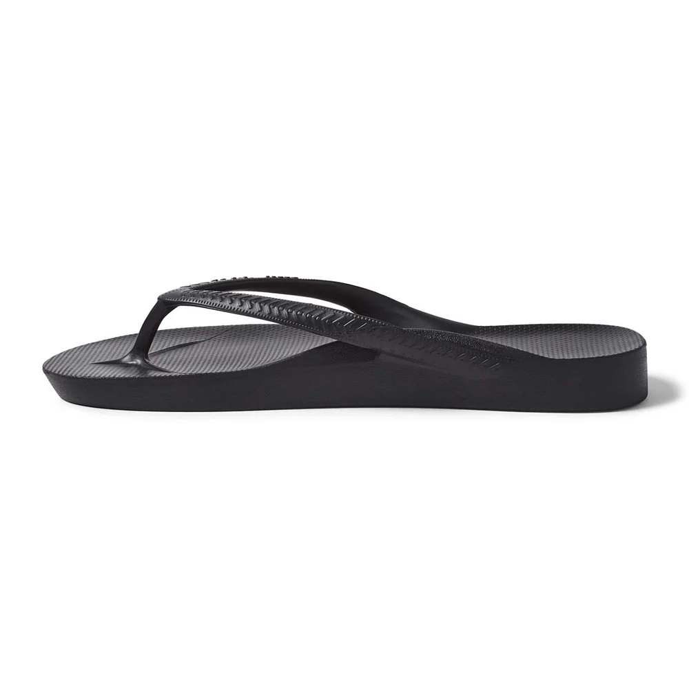 Arch Support Thongs | Black - Image 5