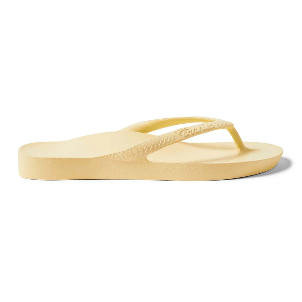 Arch Support Thongs | Lemon - Image 6