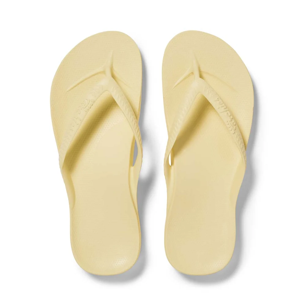 Arch Support Thongs | Lemon - Image 3