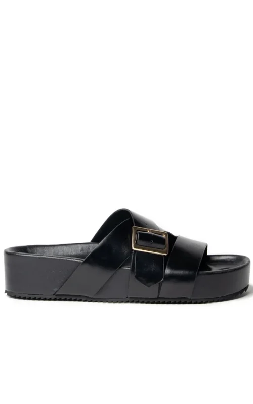 Buckle Strap Platform | Black