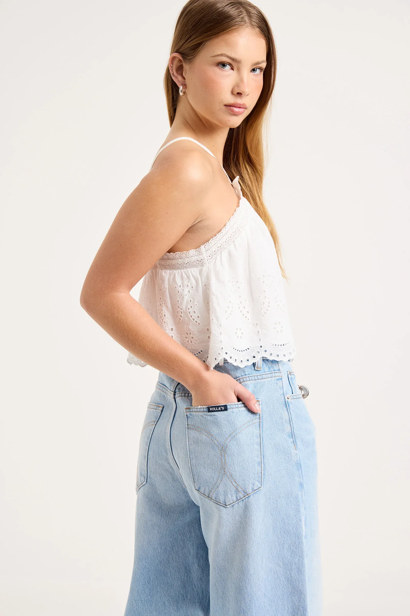 Maeve Voile Halter | White - Image 3