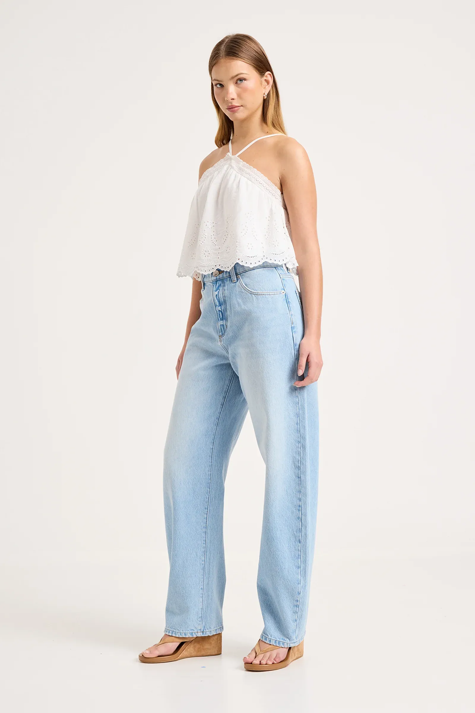 Maeve Voile Halter | White - Image 5