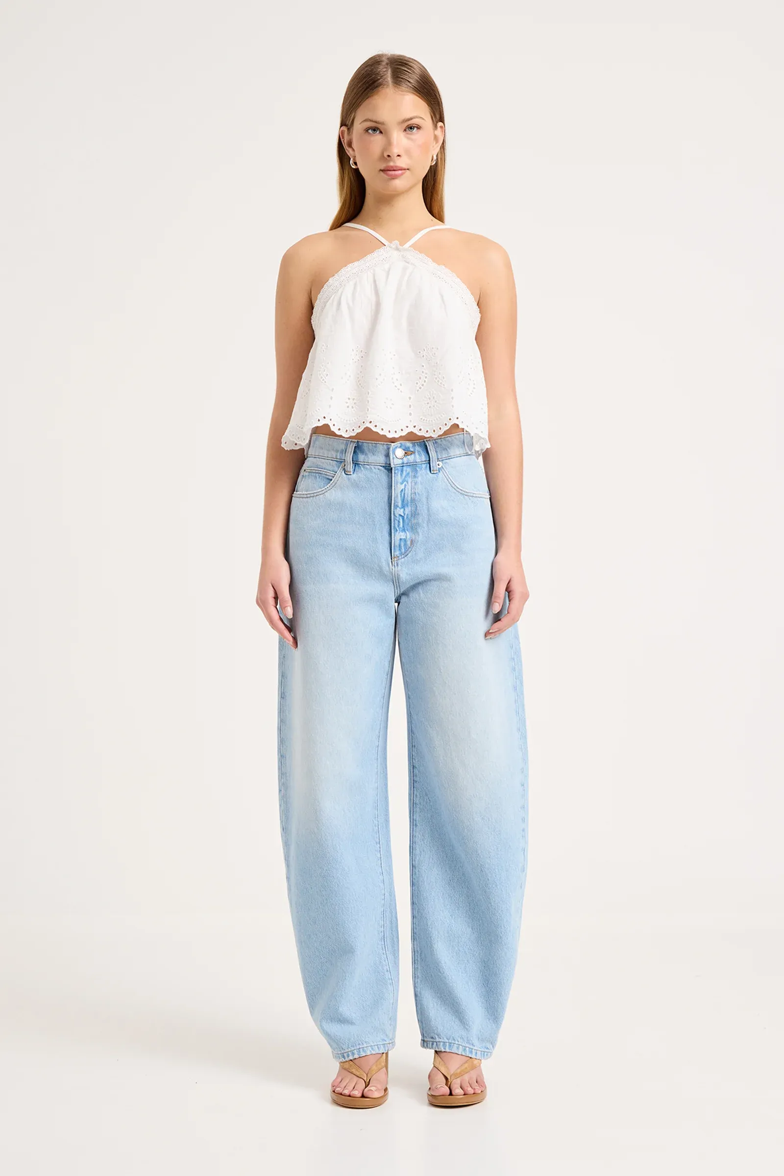 Maeve Voile Halter | White - Image 6