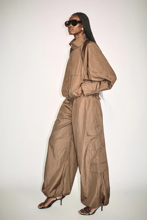 Malika Drawstring Pant | Bronze - Image 2