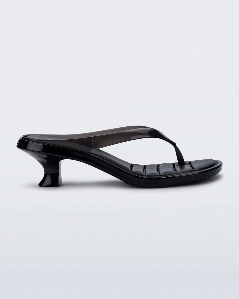 Melissa Thong Kitten Heel | Black - Image 2